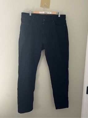 Uniqlo Black Stretch Slim Fit Jeans XL Waist 36-39
